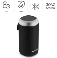 Hama Canton Glow Hordozható Bluetooth hangszóró 30W - Fekete