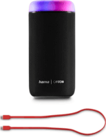 Hama Canton Glow Hordozható Bluetooth hangszóró 30W - Fekete