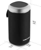 Hama Canton Glow Hordozható Bluetooth hangszóró 30W - Fekete