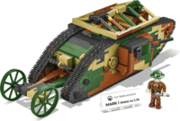 COBI Mark I Male no C.19 Tank 878 darabos építőkészlet