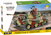 COBI Panzer VI Ausf. B Königstiger Tank 802 darabos építőjáték
