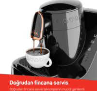 Arzum Okka Elite Török Kávéfőző 710 Watt - Fekete / Réz