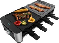 Cecotec Cheese&Grill 1600 Elektromos Raclette Grillsütő 1400 Watt - Inox