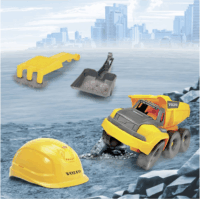 Dickie Volvo Billentős szállító jármű játékkészlet - Sárga