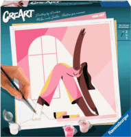 Ravensburger CreArt FEstés számok szerint - Yoga 20 x 20 cm