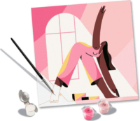 Ravensburger CreArt FEstés számok szerint - Yoga 20 x 20 cm