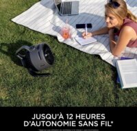 Shark Flex Breeze HydroGo Akkus Hordozható ventilátor 28cm - Szürke