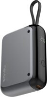 Nevox 2345 Powerbank integrált USB-C kábellel 10000mAh 30W - Szürke