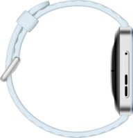 Huawei Watch Fit 4 Pro AMOLED Okosóra 46mm Kék Fluorelasztomer Szíjjal - Ezüst