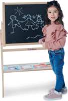 Eichhorn Kétoldalú gyerek Fa rajztábla 58 x 44cm