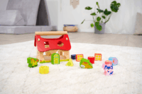 Eichhorn 15 darabos Készségfejlesztő farm ház bébijáték