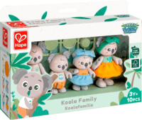 Hape 10 darabos Koala család figura játékszett