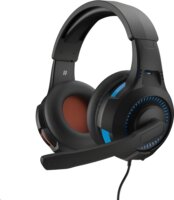 ARMOR3 SOUNDTAC Nintendo/PS/XBOX/PC/Mac Unvierzális Vezetékes Gamer Fejhallgató - Fekete/Kék/Narancssárga