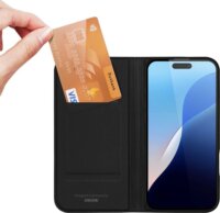 Nevox Vario iPhone 16 Pro Flip Telefon Tok - Fekete