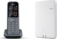 Gigaset N610 IP PRO + S700H PRO DECT VoIP Bázisállomás + Kézibeszélő - Fehér