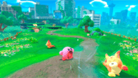 Nintendo Kirby és az Elfeledett Föld Nintendo Switch játékszoftver