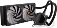Krux HydroGlance 240 LCD PWM Univerzális CPU Vízhűtés - Fekete