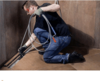 Rothenberger 072986E Cső és lefolyótisztító spirálkábel csőgörény 10 m