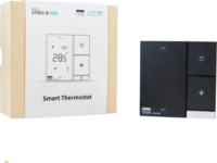 Shelly LinkedGo Okos HVAC Süllyesztett Fali Termosztát - Fekete