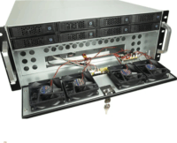 Inter-Tech IPC 4U-4708 4U Rack Szerver Ház (48,1 x 17,5 x 51,5 cm) - Fekete