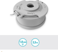 Gardena 05412-20 Damiltekercs 1,6 mm x 2,5 m - Szürke