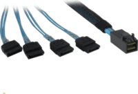 Inter-Tech SATA elosztó Kábel 0,5m (SFF 8643 - 4x SATA)