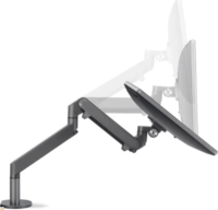 Hagor 8716 15"-32" Monitor asztali tartó kar - Fekete (2 kijelző)