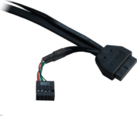 Inter-Tech 2U-2129-N 2U Rack Szerver Ház (48,2 x 8,9 x 68 cm) - Fekete