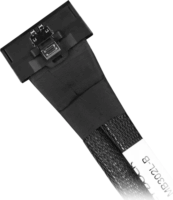 Icy Dock MB302L-B PCIe Kábel 0.5m (MCIO x8 SFF-TA-1016 - 2x OCuLink 4i SFF-8611)