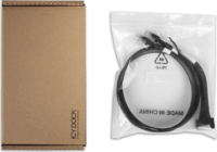 Icy Dock MB310L-B PCIe Kábel 0.5m (MCIO x8 SFF-TA-1016 - 2x SlimSAS x4 SFF-8654)