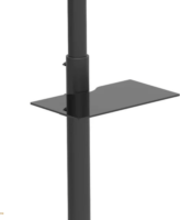 Hagor 1983 32"-55" Tv / Monitor gurulós padló tartó állvány - Fekete