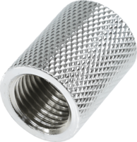 Alphacool 17047 HF Belső Menetes Csatlakozó Adapter G1/4" anya - G1/4 anya - Króm