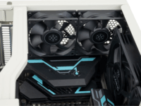 SilverStone SST-FLP01W HTPC Számítógépház - Szürke