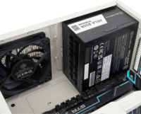 SilverStone SST-FLP01W HTPC Számítógépház - Szürke