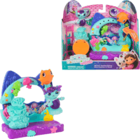 Spin Master Gabby babaháza A film Erkélyes játékkészlet - Cica akváriuma