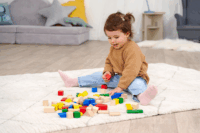 Eichhorn 75 darabos fa építőkocka készlet