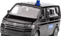 Siku Blister VW T5 Rendőrségi Kisbusz - Fekete