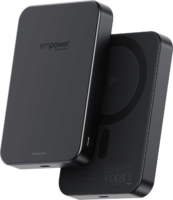 Empower by PanzerGlass Qi2 Powerbank USB-C 10000mAh 20W - Asztrofekete