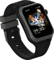 Garett Kids Essa 2 4G AMOLED GPS Gyerek Okosóra - Fekete