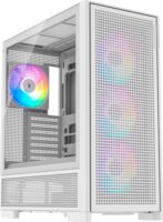 Silentware Air 2000 ARGB Midi Torony Számítógépház + 4db 140mm és 3db 120mm Ventilátor - Fehér