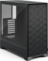 Fractal Design Pop 2 Air TG Midi Torony Számítógépház + 3db 120mm Ventilátor - Fekete