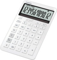 Casio JW-200DQ-WE Asztali Számológép - Fehér