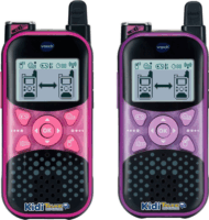 VTech KidiTalkie Explorer 2 darabos gyerek Walkie-Talkie - Rózsaszín/Lila