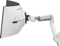 Ergotron HX 57" Monitor asztali tartó kar VHD csatlakozással - Fehér