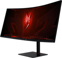 Acer 34" XV345CURX0bmiipphx NITRO 21:9 UWQHD VA LED Ívelt Gaming Monitor - Fekete
