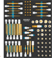 Hazet 163D-3/94 Csavarhúzó és dugókulcs készlet (94 db / csomag)