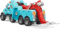 Bruder Mack Granite mentő- és vontatóautó fény- és hanghatással - Kék