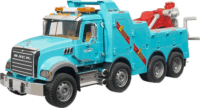 Bruder Mack Granite mentő- és vontatóautó fény- és hanghatással - Kék
