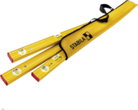 Stabila 19714 Alumínium Vízmérték készlet hordtáskában 30 / 60 / 120cm