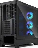 Fractal Design Pop 2 Air TG RGB Midi Torony Számítógépház + 3db 120mm Ventilátor - Fekete